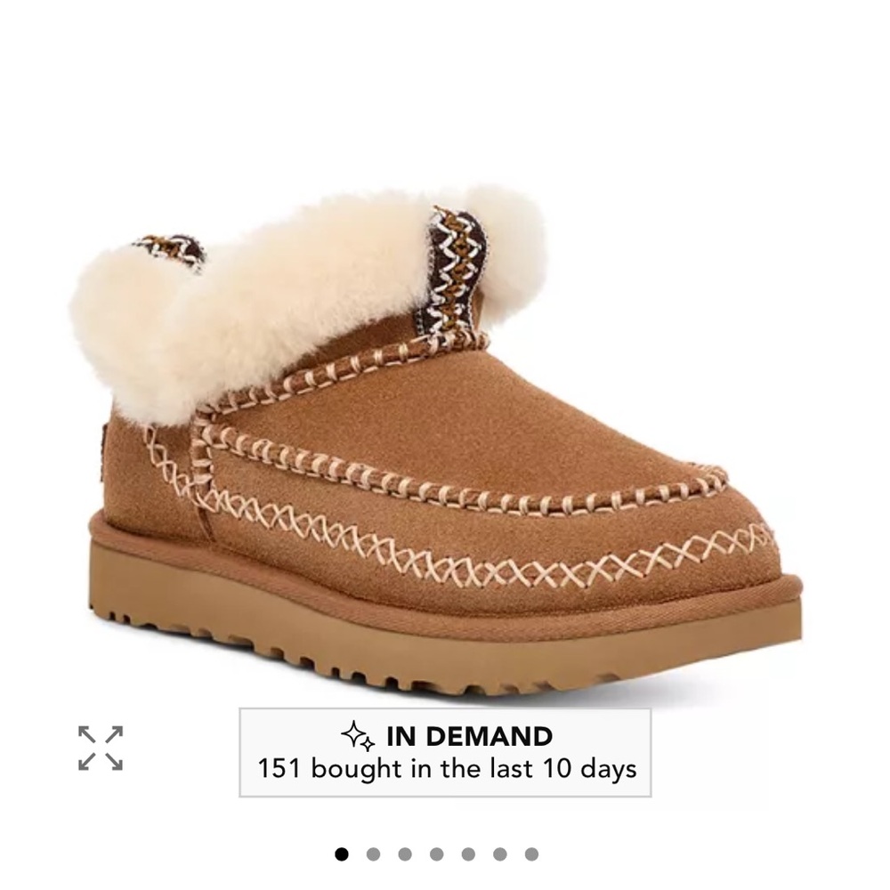 UGG Classic Ultra Alpine Mini Shoes Size 7